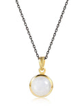 White Moonstone Necklace