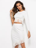 Tassel Irregular Dress