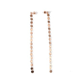 Fashion tassel personality simple temperament long ear chain