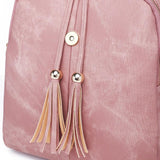 Fashion Tassel PU Leather Backpack