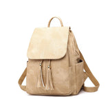 Fashion Tassel PU Leather Backpack