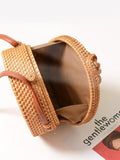 Round Rattan Bag