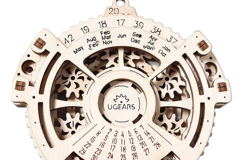 UGears date Navigator Wooden Mechanical Model