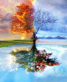 F&S Diamond Painting Store Tree 4 Seasons