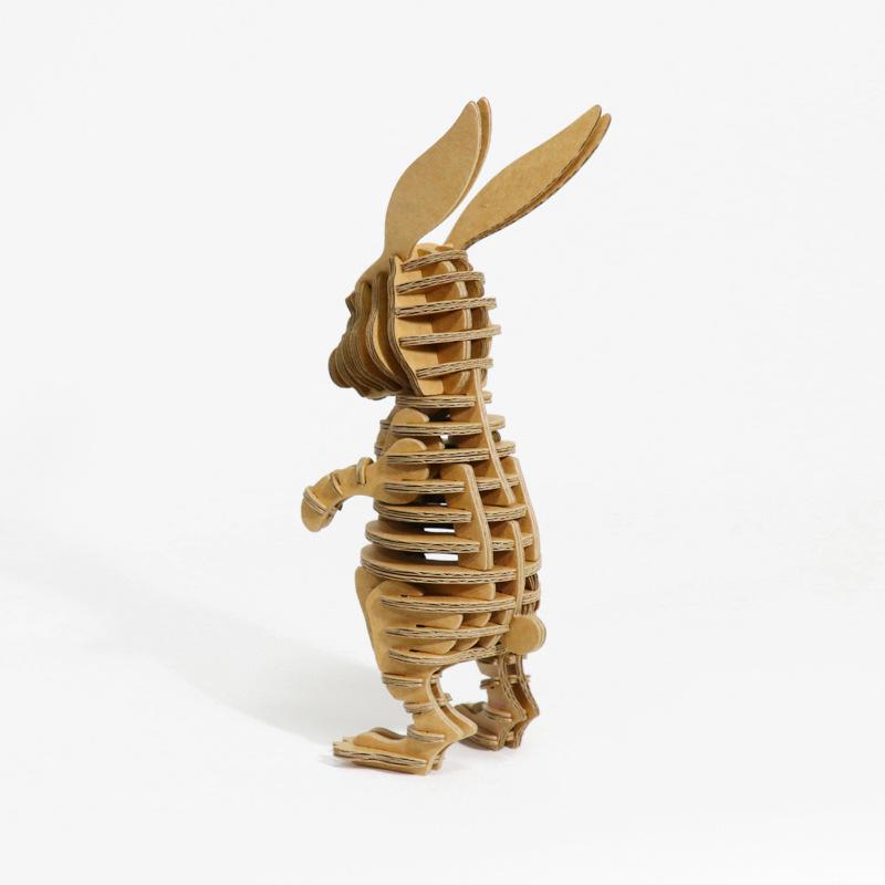 DIY Rabbit Paper Crafts Decoration