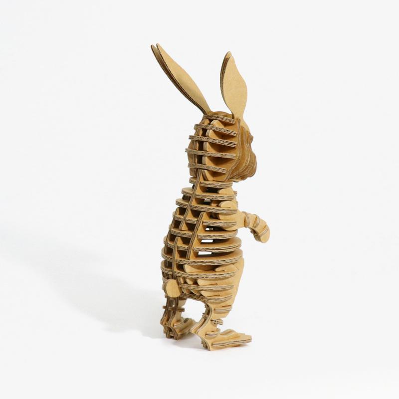 DIY Rabbit Paper Crafts Decoration
