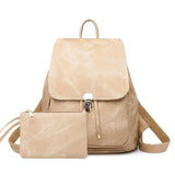 Imitation Denim Pattern Backpack