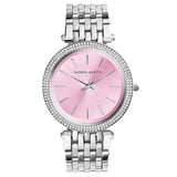 Double Row Rhinestone Frame Women's Watch