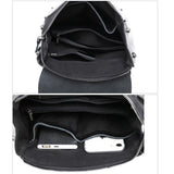 Fashion Oil Wax Leather Backpack