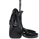 Fashion Oil Wax Leather Backpack