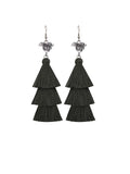 Sunflower Pattern Earrings
