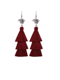Sunflower Pattern Earrings