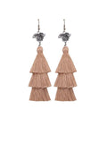 Sunflower Pattern Earrings