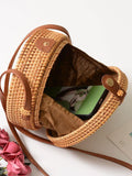Vintage Rattan Hollow Bag