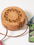 Vintage Rattan Hollow Bag