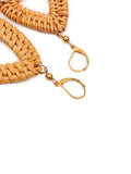 Ethnic Style Triangle Earrings