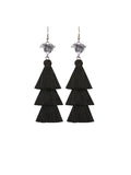 Sunflower Pattern Earrings
