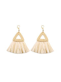Ethnic Style Triangle Earrings