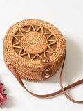 Vintage Rattan Hollow Bag