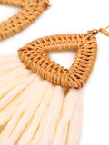 Ethnic Style Triangle Earrings