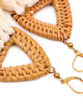 Ethnic Style Triangle Earrings