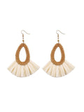 Retro Bohemian Rattan Earrings