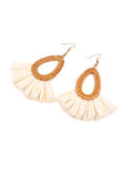 Retro Bohemian Rattan Earrings
