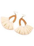 Retro Bohemian Rattan Earrings