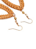 Retro Bohemian Rattan Earrings