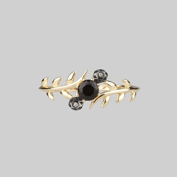 New fashion lady tree leaf ring