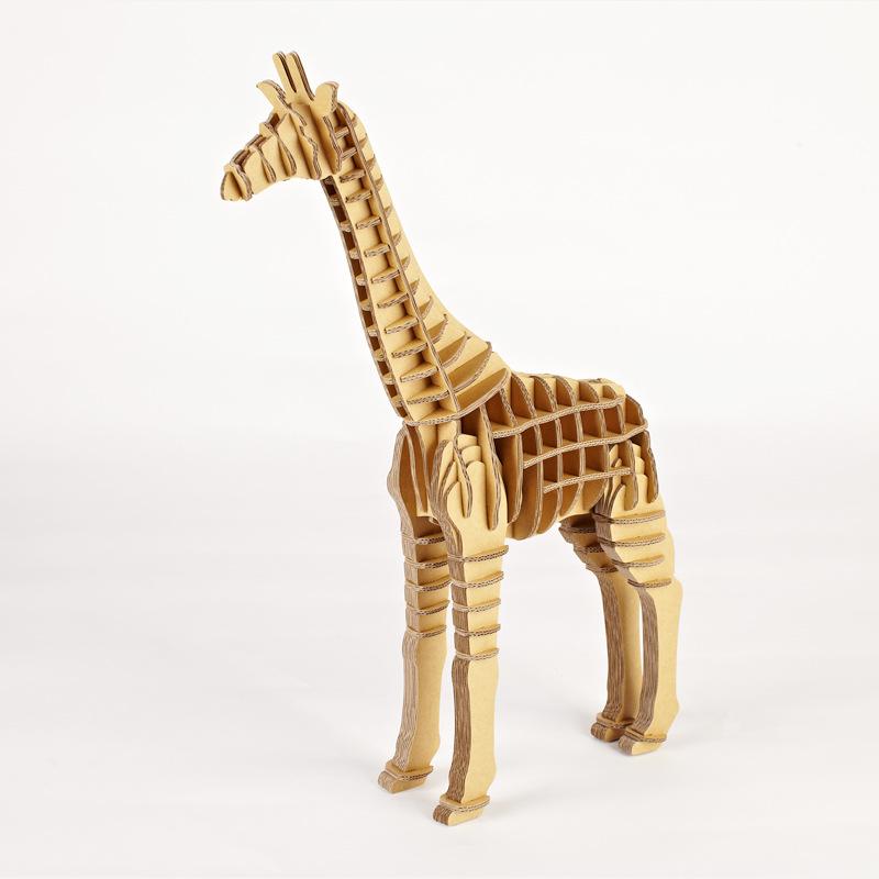 DIY Giraffe Paper Crafts Decoration