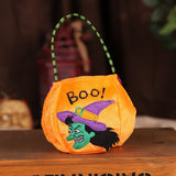 Forsweetheart Halloween Decoration Children's Gift Candy Bag Creative Sugar Bag Three-dimensional Pumpkin Tote Bag Decoration