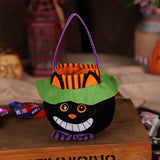 Forsweetheart Halloween Decoration Children's Gift Candy Bag Creative Sugar Bag Three-dimensional Pumpkin Tote Bag Decoration