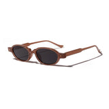 Oval Frame Small Sunglasses
