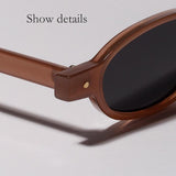 Oval Frame Small Sunglasses
