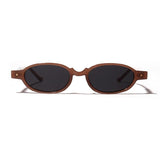 Oval Frame Small Sunglasses