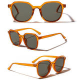 Transparent Large Frame Sunglasses