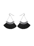 Fan-shaped Tassel Earrings