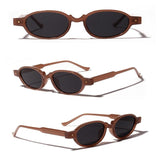Oval Frame Small Sunglasses