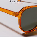 Transparent Large Frame Sunglasses