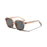 Transparent Large Frame Sunglasses