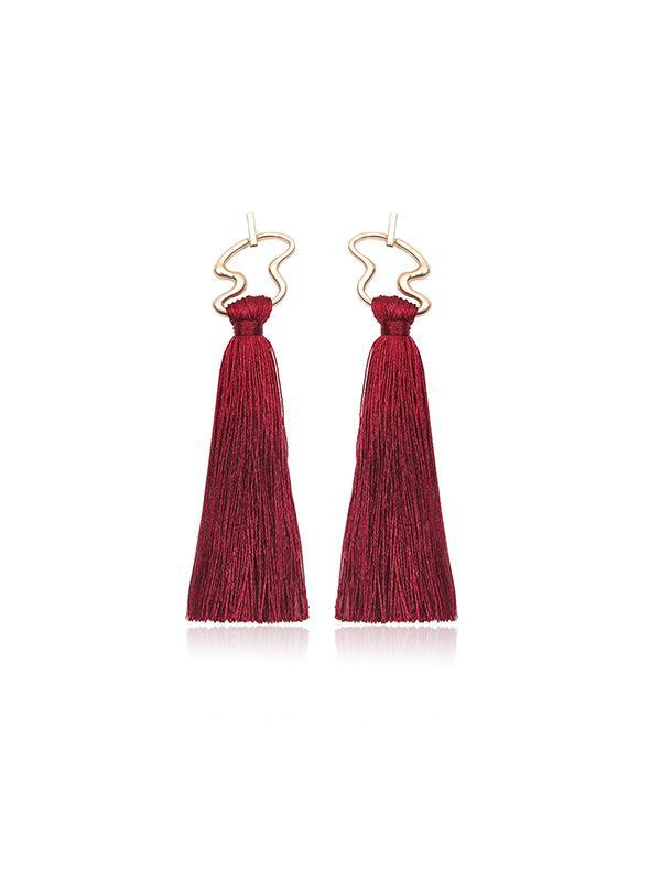 Ethnic Style Tassel Earrings