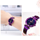 Starry Dial Magnetic Strap Women's Watch