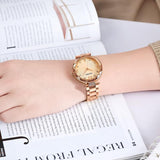 Fashion Rhinestone Scale Women's Wristwatch
