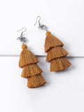 Sunflower Pattern Earrings