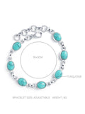 Turquoise&Moonstone Bracelet