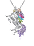 Lucky Unicorn Pendant Necklace
