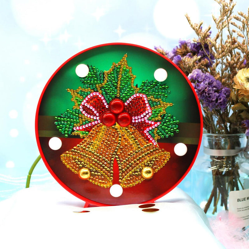 F&S Diamond Painting Store Diamond Painting Lamp Christmas bells