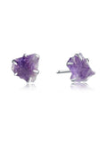 Rough Quartz Ear Stud