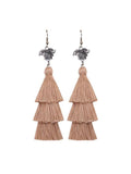 Three Style Tassel Earrings